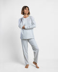 Grey Flowers Pyjamas