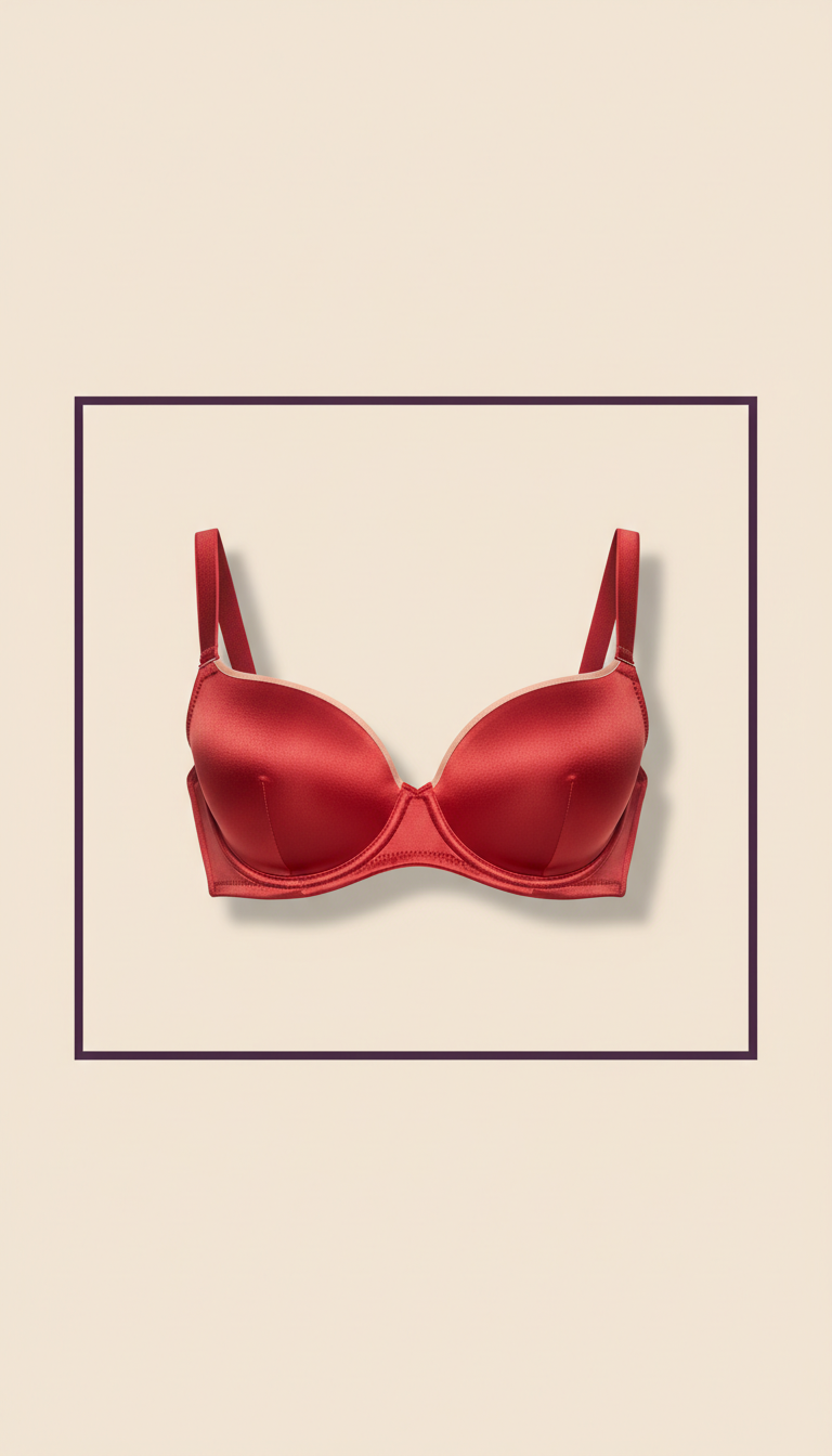 Silk Balconette Bra with Hand-Finished Seams